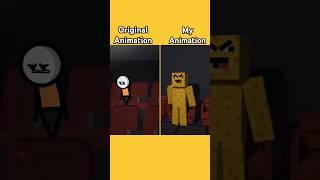 Minecraft movie needs this original vs. minecraft remake #memes #funny