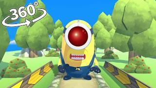 Mega Minions Mel chase you 360° VR