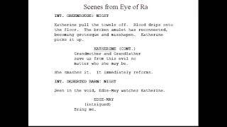 Screenwriting 101: Correct Formatting