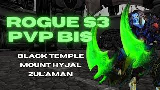 The Complete S3 Rogue PvP BIS List - Phase 3 & 4!