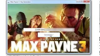 Max Payne 3 -- KeyGen