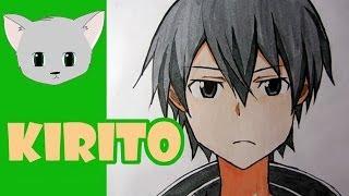 Как нарисовать аниме. SAO Кирито. Kirito