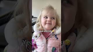 Arabella was so happy