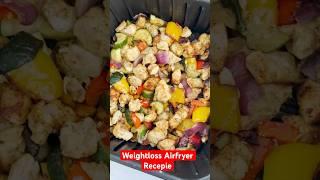 Air fryer Recipe for Weight loss #healthycooking #weightloss
