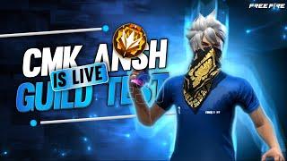 4V4 GUILD TEST TOP 1 LIVE STREAM ON CMK ANSH YT#shortslive#Classyff#Nonstopgaming#rggamer#shorts