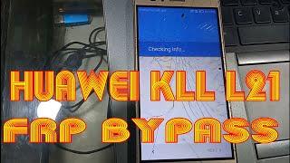 huawei kll l21 frp bypass || huawei gr5 2016 frp bypass_flash bd