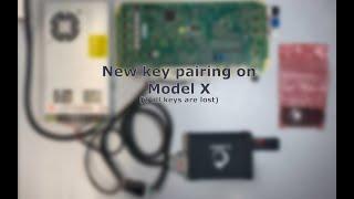 Key pairing for the Tesla Model X