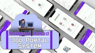 Making Android Job Portal App using Android Studio | Android Projects Ideas