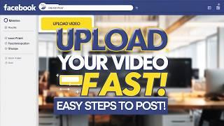 How to Upload Video to Facebook Page (Quick & Easy Tutorial)