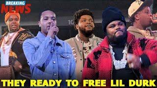 FREE LIL DURK Show BOSSMAN DLOW, G HERBO, TEE GRIZZLEY, YTB FATT, BOSTON RICHEY @ WGCI Big Jam 2024