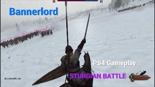 Mount and Blade 2 Bannerlord | PS4 Gameplay - STURGIAN BATTLE