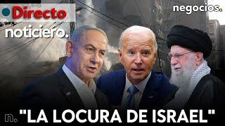 NOTICIERO: Irán le pide a EEUU que detenga "la locura de Israel", Biden alerta y Rusia advierte