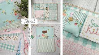 FABRIC SEWING KIT Organizador para accesorios de costura   ️ COSTURA CREATIVA ⬅️