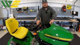 SEE WHAT’S NEW - 2021 John Deere X300 Series Mowers