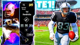 *new* 99 TED HENDRICKS Tight End is BROKEN in Madden 25 Ultimate Team! must HAVE!