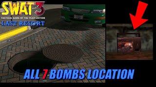 SWAT 3 Sewer Mission  - ALL 7 Bombs Location | LAST RESORT MOD