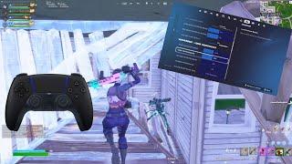 PS5 Fortnite Ranked Reload Gameplay (4K 120FPS) + Best *AIMBOT* Controller Settings 