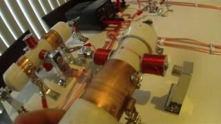 Homemade DC Electric Motor Science Project