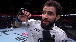 UFC Мехико: Мухаммад Наимов - Слова после боя