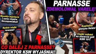 PARNASSE ODEJDZIE Z KSW?!(MMA,INFO,UFC,SZPILKA,WIKŁACZ,PARYŻ,MATERLA,BARTOSIŃSKI,LEWANDOWSKI)