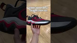 Nike Giannis Immortality 3 Cushion Crush Test #cushiontest #giannis