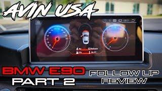 AVIN USA 10.25" BMW ANDROID MULTIMEDIA NAVIGATION UNIT FOR E90 / E92 PART 2 REVIEW