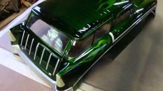 Parma 56 Nomad Candy Green with Ghost Flames