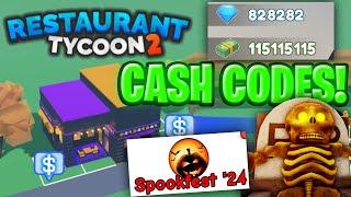 Restaurant Tycoon 2 HALLOWEEN CASH! Code!