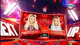 Alexa Bliss Vs Liv Morgan - WWE Raw 27/06/2022 (En Español)