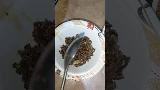 Fried green chilli peppers 🫑 easy make it with dal 