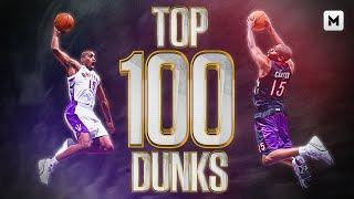 Top 100 Vince Carter Dunks | GREATEST DUNKER OF ALL TIME