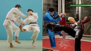 Judo Throws in Virtua Fighter 5 Ultimate Showdown