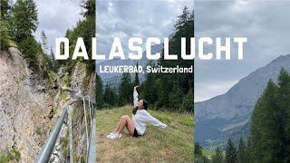 hiking around Dalasclucht, Leukerbad, Switzerland