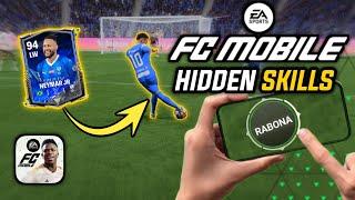 *HIDDEN SKILLS* Rabona tutorial | FC mobile | secret skills in FC mobile 