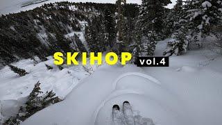 1+ Hour of Powder Skiing to Chill Music | Skihop Vol. 4