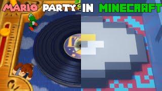 Mario Party 2 but whatever Minigame I get I create in Minecraft