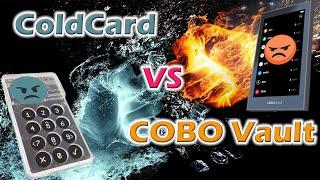 ColdCard vs COBO Vault Pro (rebranded Keystone, 2021) Epic Battle of the Air Gapped Hardware Wallets