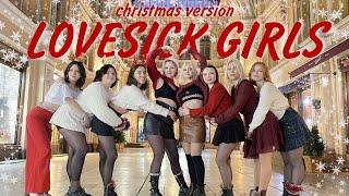 [K-POP IN PUBLIC, UKRAINE] [T.B.UNICORNS] BLACKPINK - LOVESICK GIRLS dance cover Christmas ver.