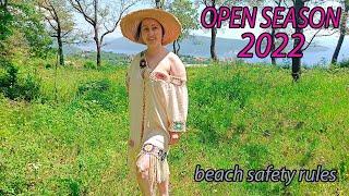 Opening of the summer season 2022. Outdoor recreation.  Montenegro. Mila Naturist.