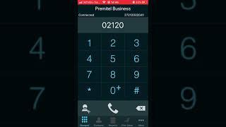 Premitel Business app iOS Place a call