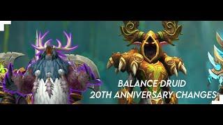 Whats new for Balance Druid/Moonkin in 11.0.5 patch! 20th WoW Anniversary