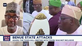 Expert says Tinubu’s proposals on Benue attack should  shape security strategy/ DEJI 360 EP 546 PT 1