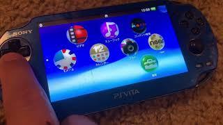 Imported a Cheap PS Vita from Japan Sapphire Blue