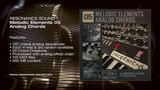 Melodic Elements 05  - Analog Chords | House & Techno Sequences