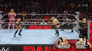 Lucha Completa: Rhea Ripley & Stratton Vs Liv Morgan & Rodríguez - WWE Raw 14/10/2024 (En Español)