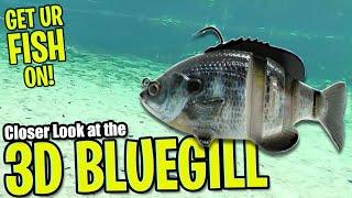 Closer Look at the Savage Gear 3D Bluegill - Bass Fishing Swim Bait