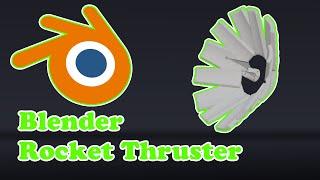 Guide to Modeling and Rigging Jet Thrusters in Blender