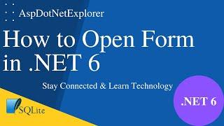 How to Pass Data from one Form to another Form in .NET 6 | Open Forms | C# Windows Forms