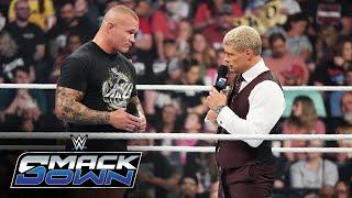 Cody Rhodes tells Randy Orton why he’ll team with Roman Reigns: SmackDown highlights, Sept. 27, 2024