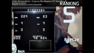 [osu!] Hello Sleepwalkers - Goya no Machiawase (TV Size) 【Hard】